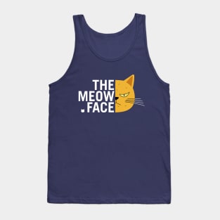 The Meow Face Cat Tank Top